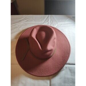 Universal Thread Adjustable Wool Cowboy Hat Berry Red One Size New With Tags